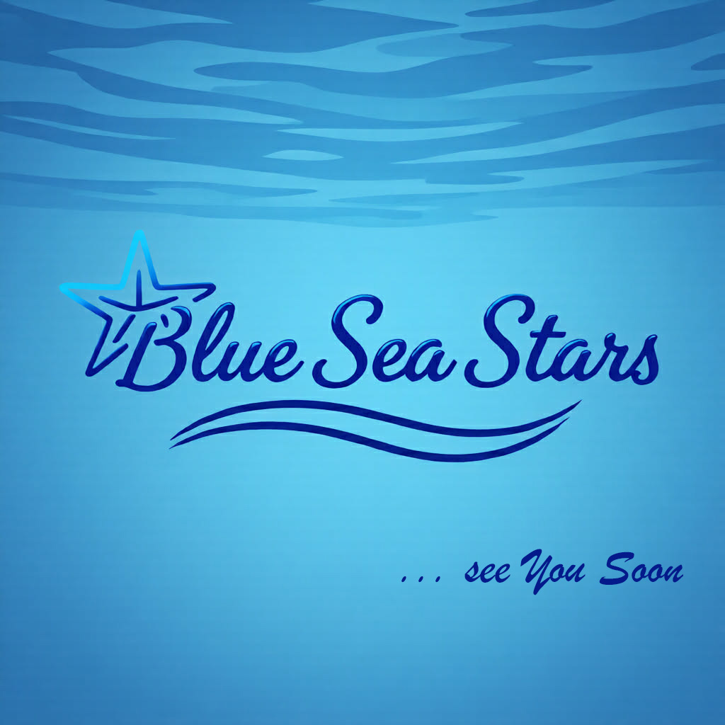 Blue Sea Stars